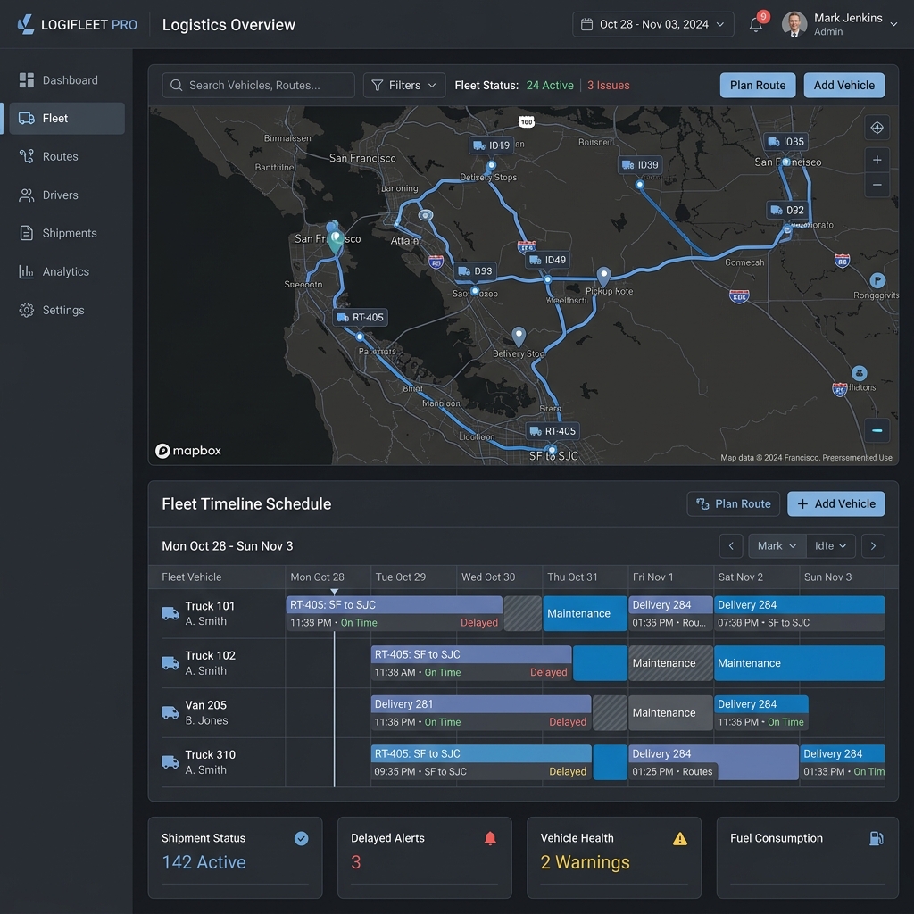 Logistics & Fleet Planning